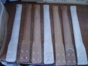 A batch of Custom Ramble necks